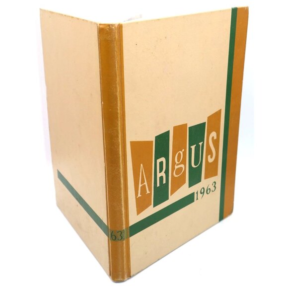 Argus 1963 Yearbook Vintage Retro Mid Century Collectors Item - Picture 2 of 5